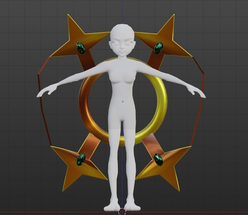 Arceus Back Halo