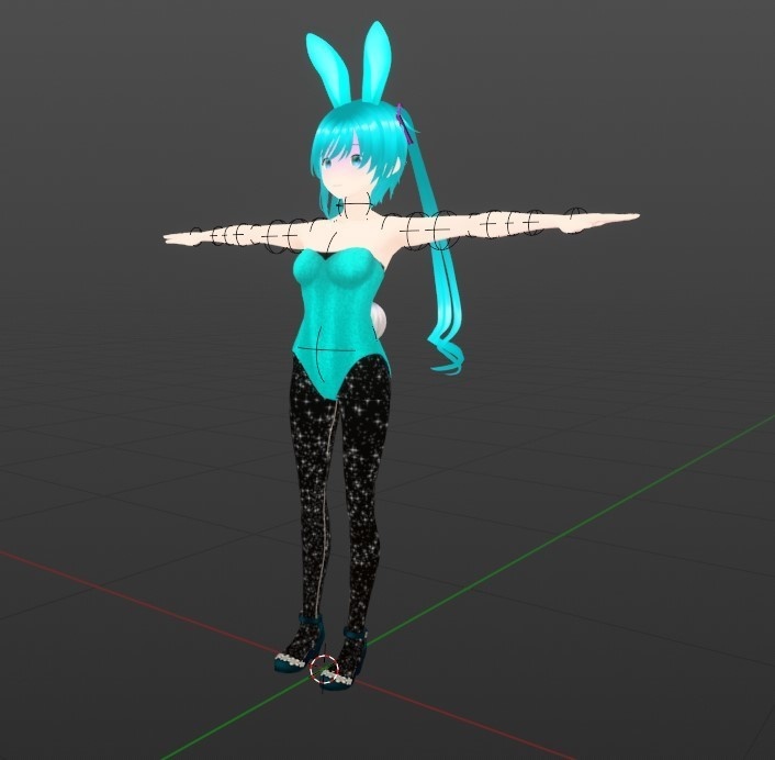 Miku Bunny Vroid