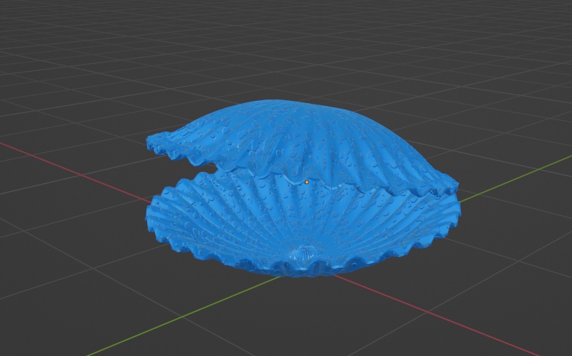 Blue Seashell