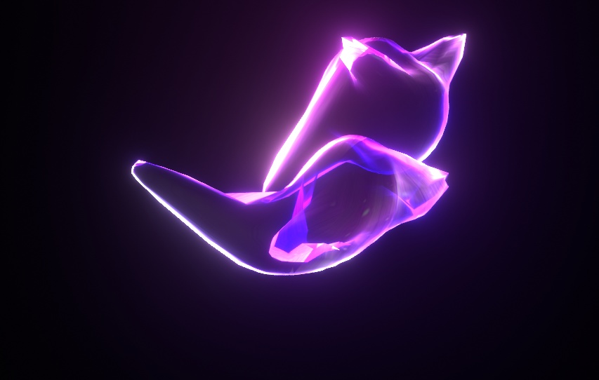 Neon Ghost Pet