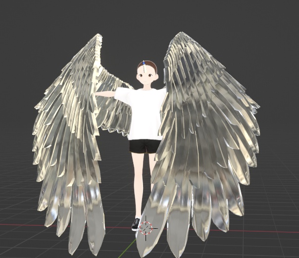 Crystal Amore Horn/ Wings