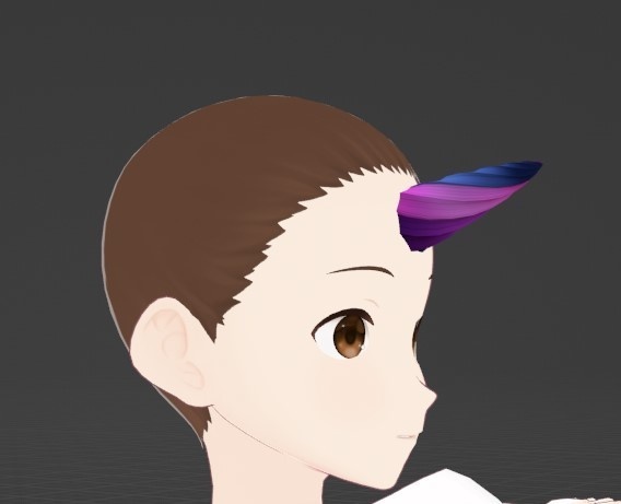 Twilight Sparkle Mane Colored Horn