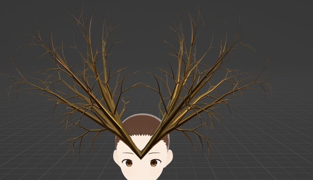 Golden Falldem Faedim Antlers