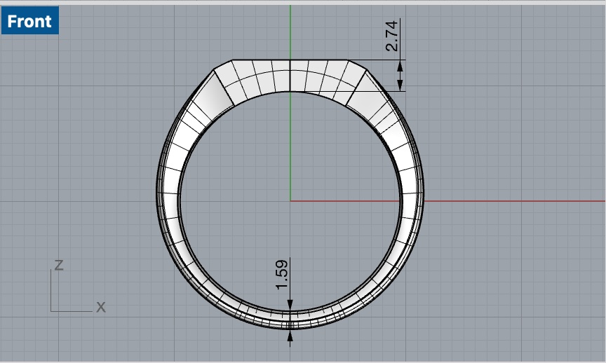【3Dプリント用STLデータ】左三つ巴家紋シグネットリング|Japanese Kamon Ring