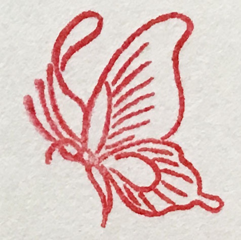 蝶の判子１
