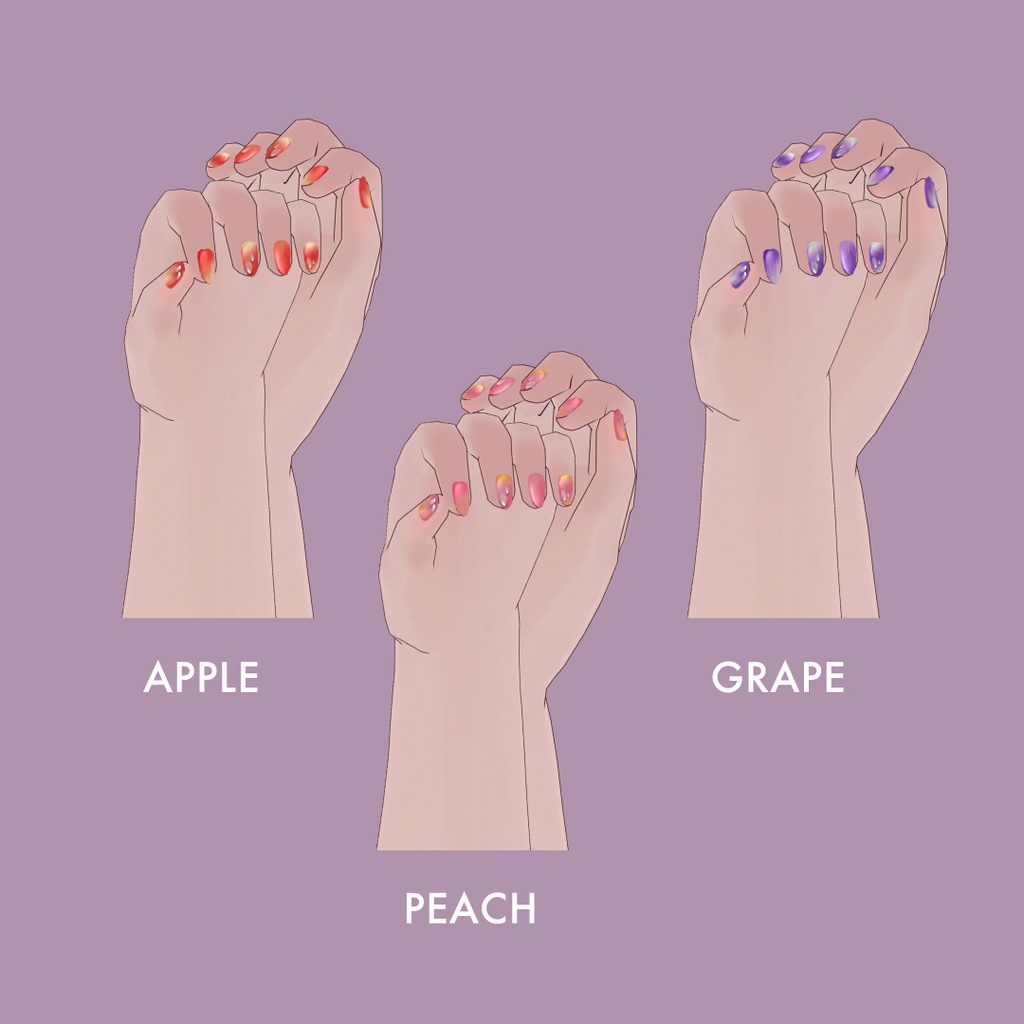 【VRoid】フルーツメイク【 #I_YoU 】