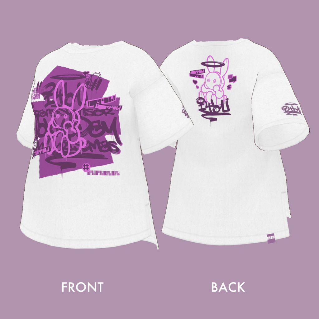 【VRoid】ショップTシャツ【 #I_YoU 】