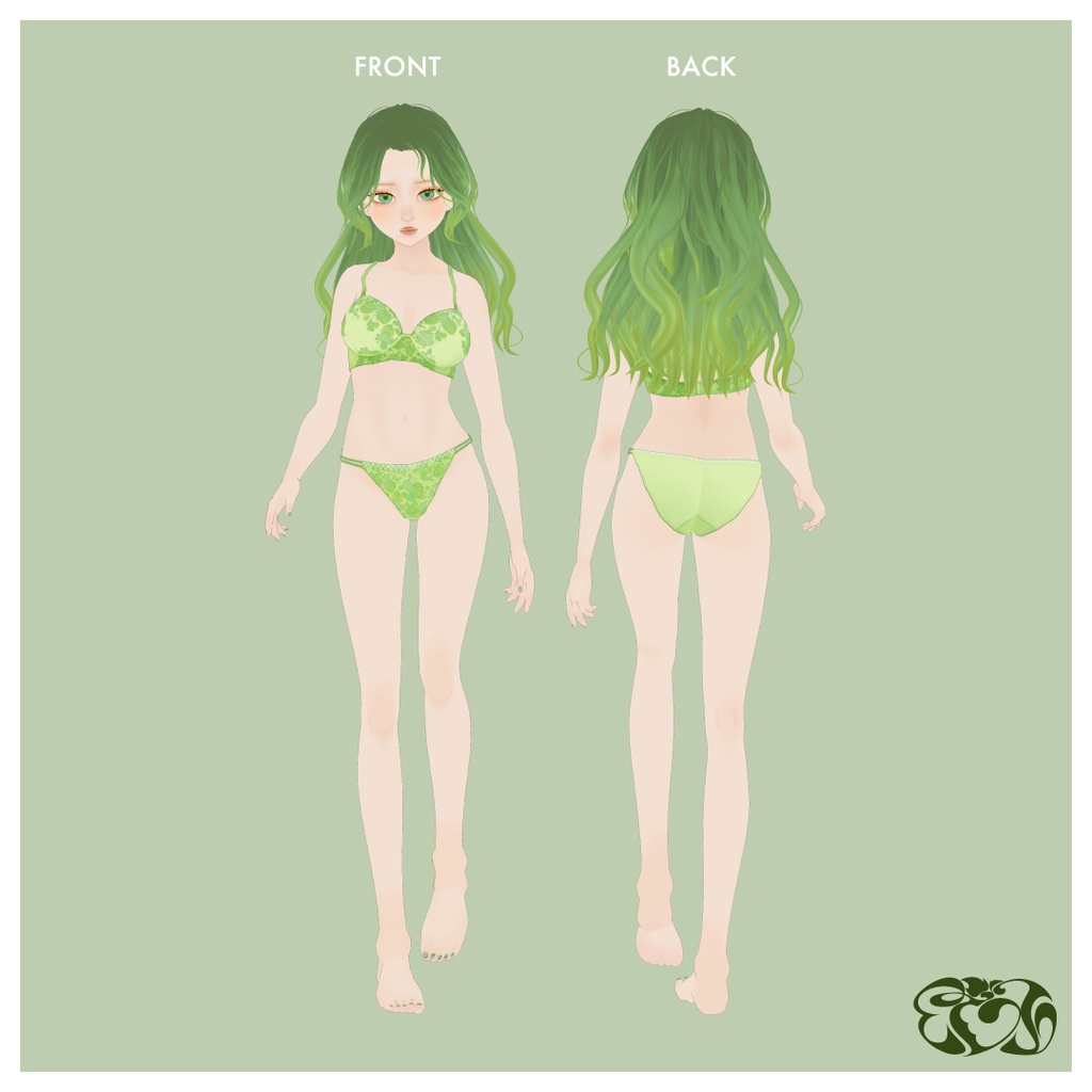 オリジナルVRoidモデル「EVI」