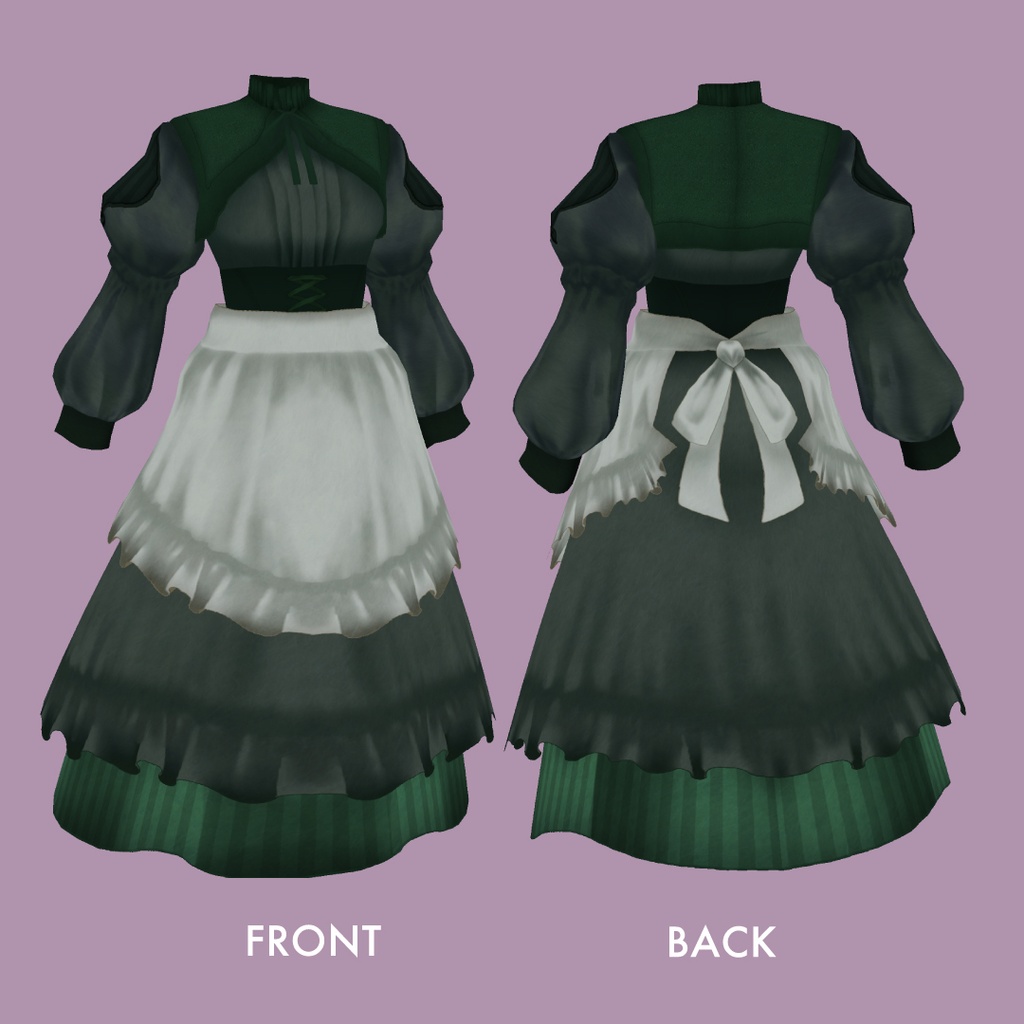 【VRoid】ゴシックワンピース【 #I_YoU 】