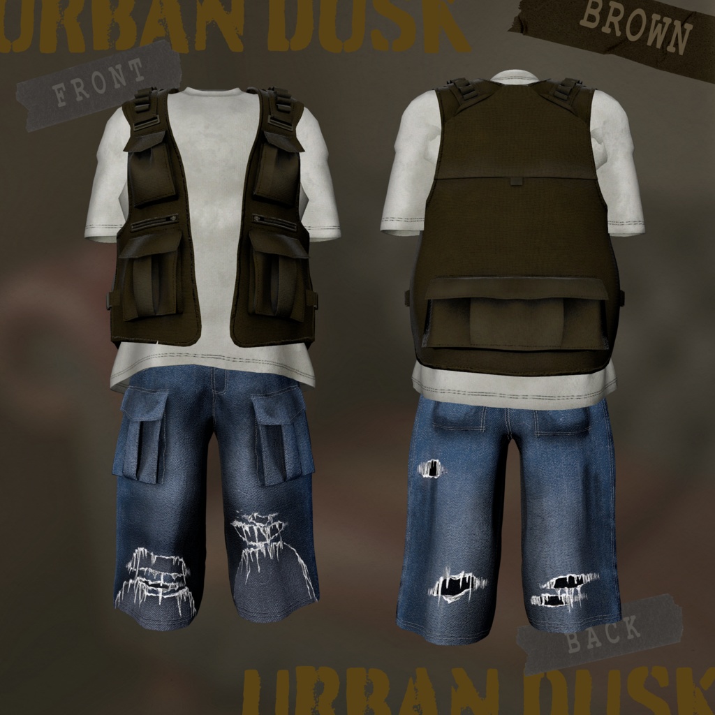 【3D】URBAN DUSK【#I_YoU】