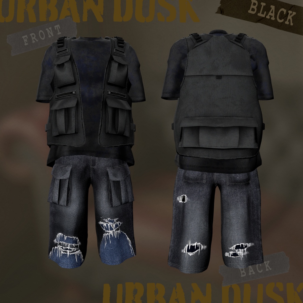 【3D】URBAN DUSK【#I_YoU】