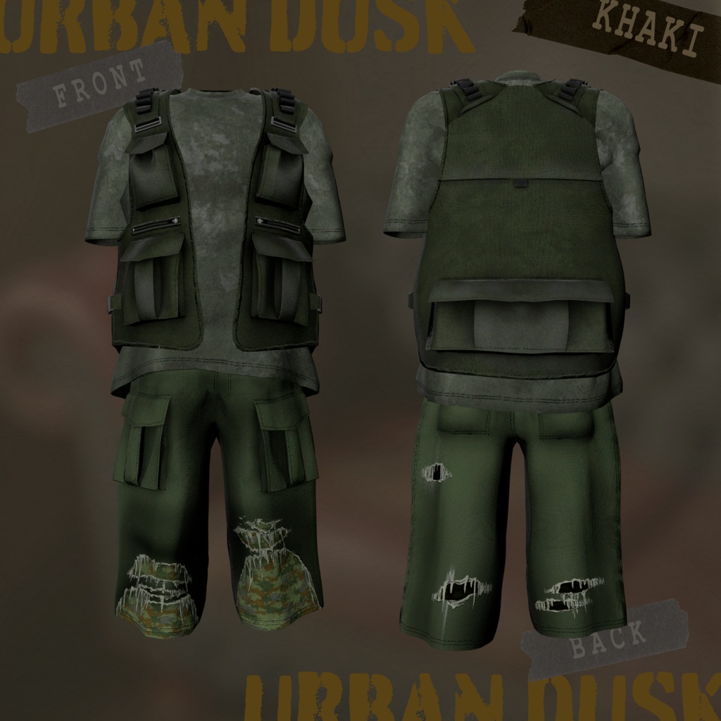 【3D】URBAN DUSK【#I_YoU】