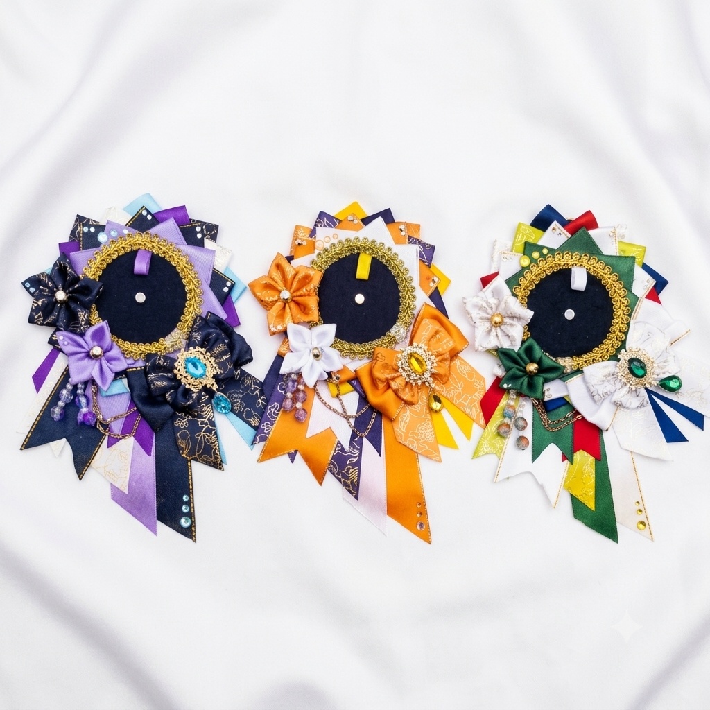 3SKM モチーフロゼット 北見遊征 魁星 榊ネス