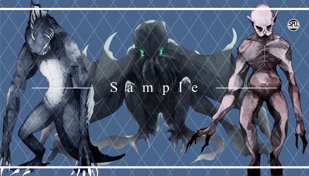 クトゥルフ神話TRPG✦食屍鬼他立ち絵 SPLL:E107623