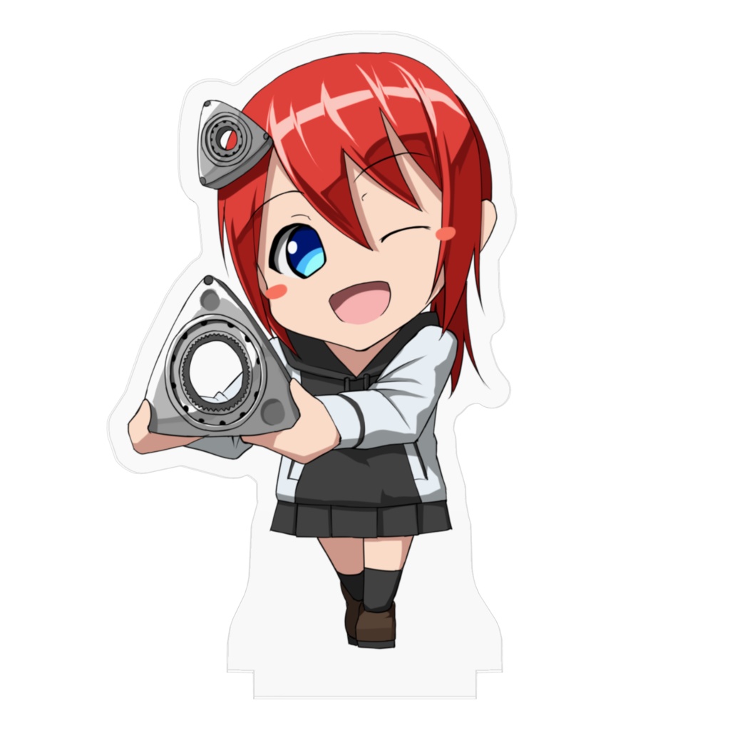 おにぎりもぐもぐ八野ハチアクリルスタンド