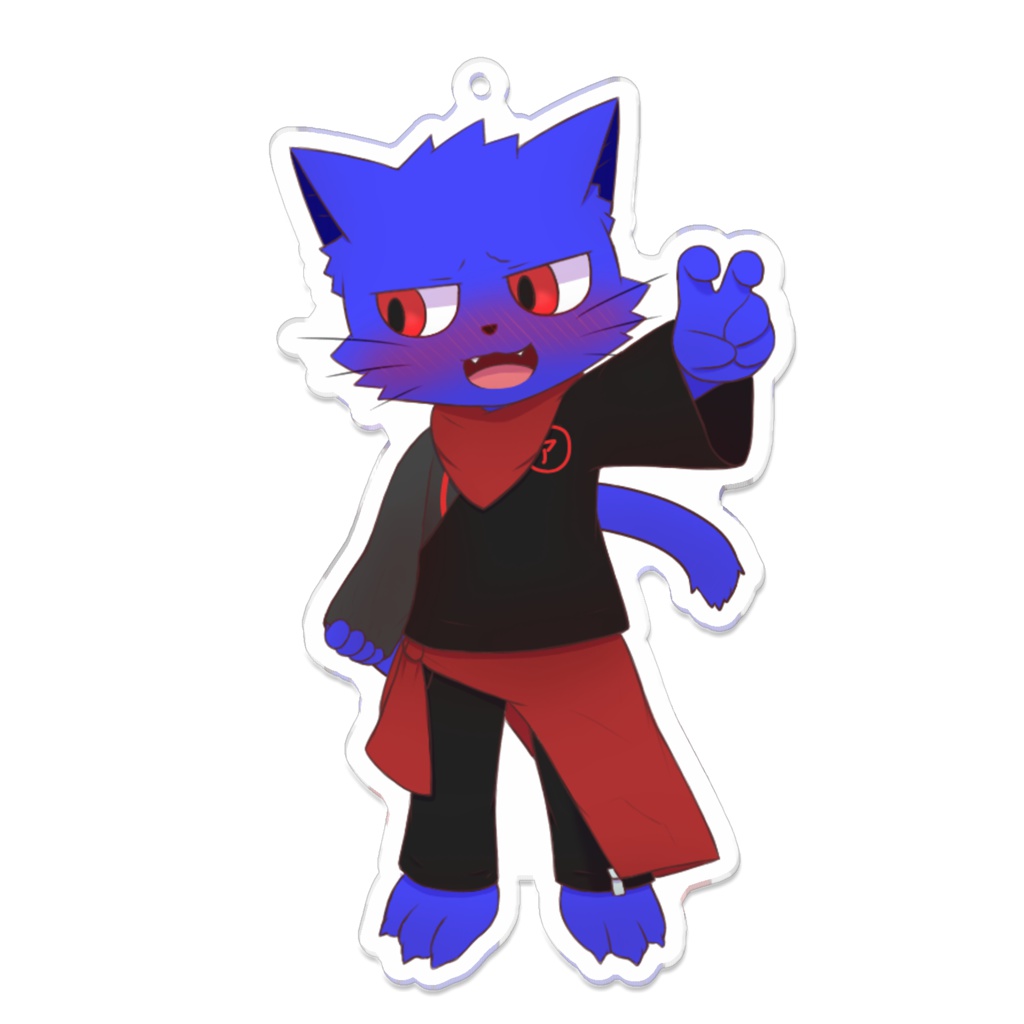 覚醒アルビレオピースキーホルダー