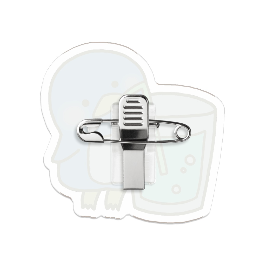 ぺんサイダー クリアバッジ