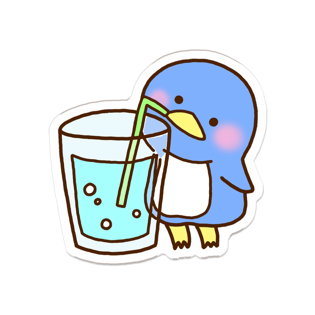 ぺんサイダー クリアバッジ