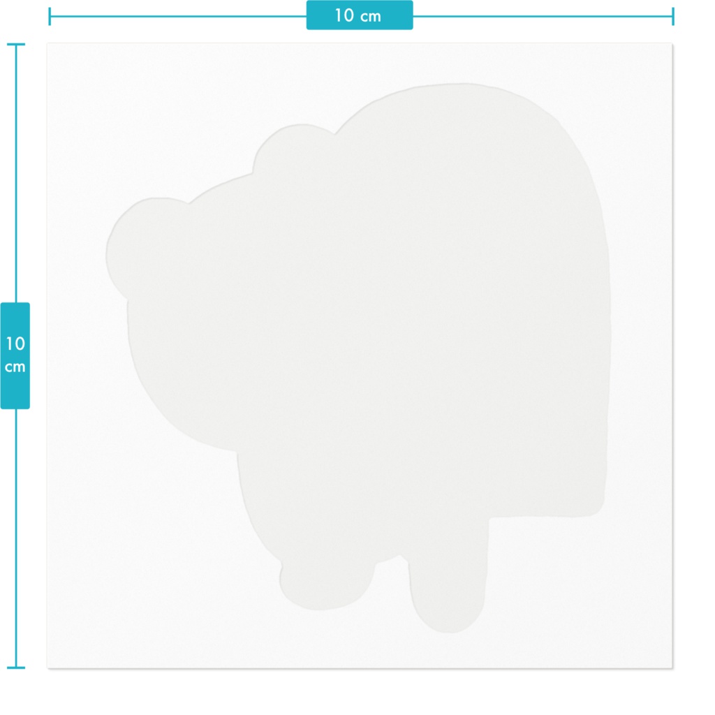 しろくまアイス ステッカー