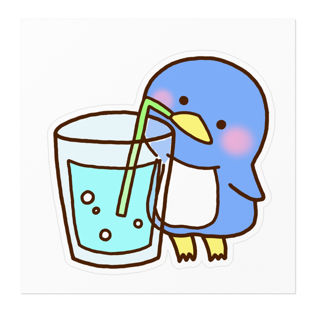 ぺんサイダー ステッカー