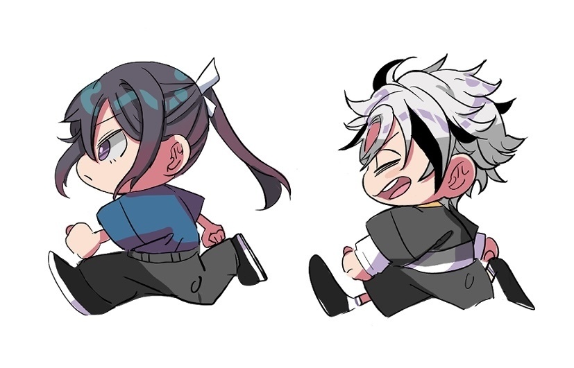 8/30 滝維吹WEBオンリー DAYBREAK ECHO限定 アクリルクリップバッジ(2個セット)