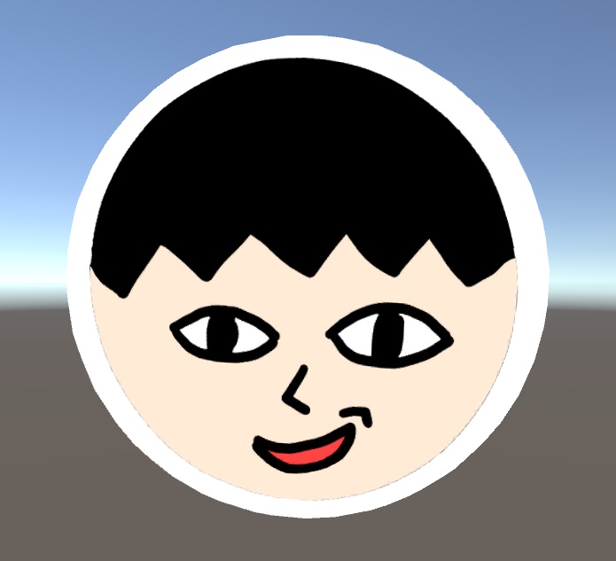 おさむ缶バッチ (3D model)