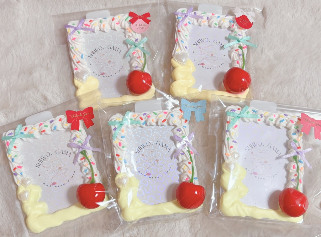 パフェ風🍒ホイップデコケース