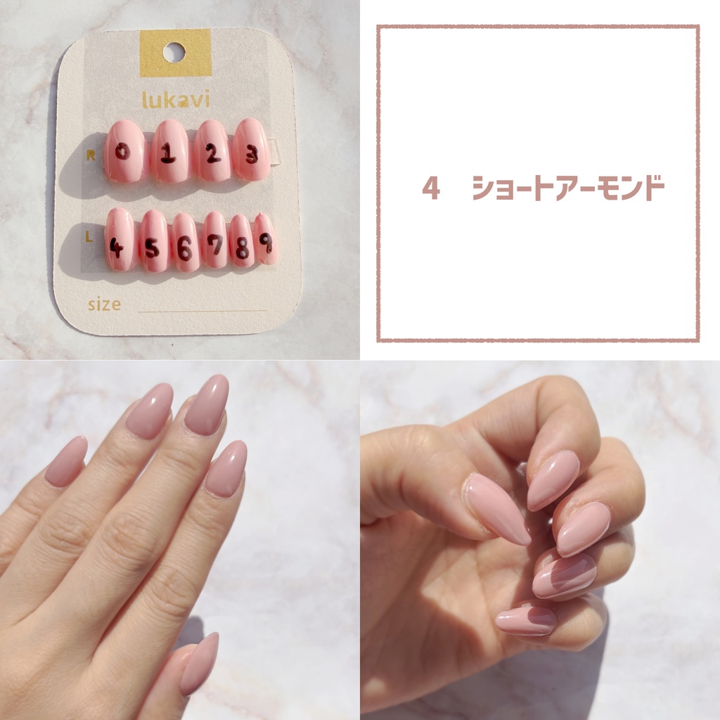 サンプルチップ【ジェル塗布済み】