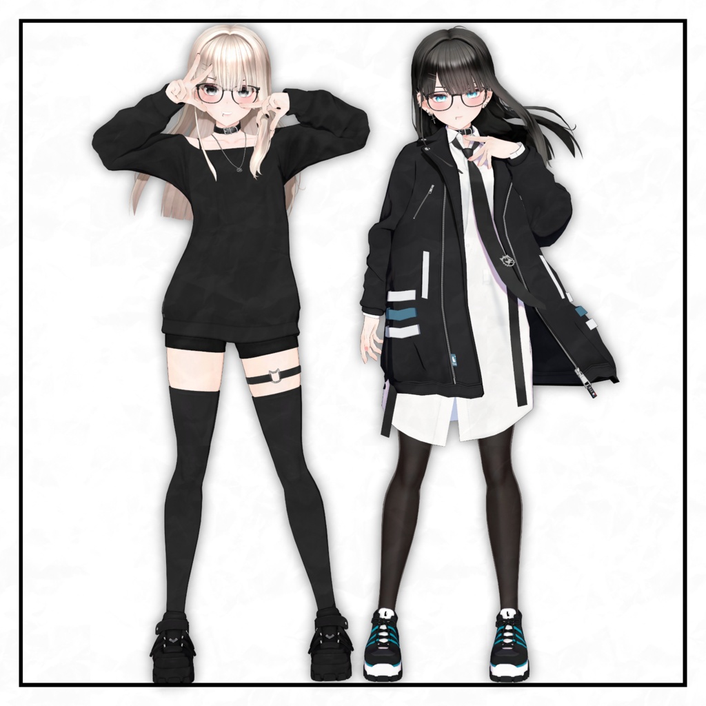 【オリジナル3Dモデル】小杜凛 -KOTORI-