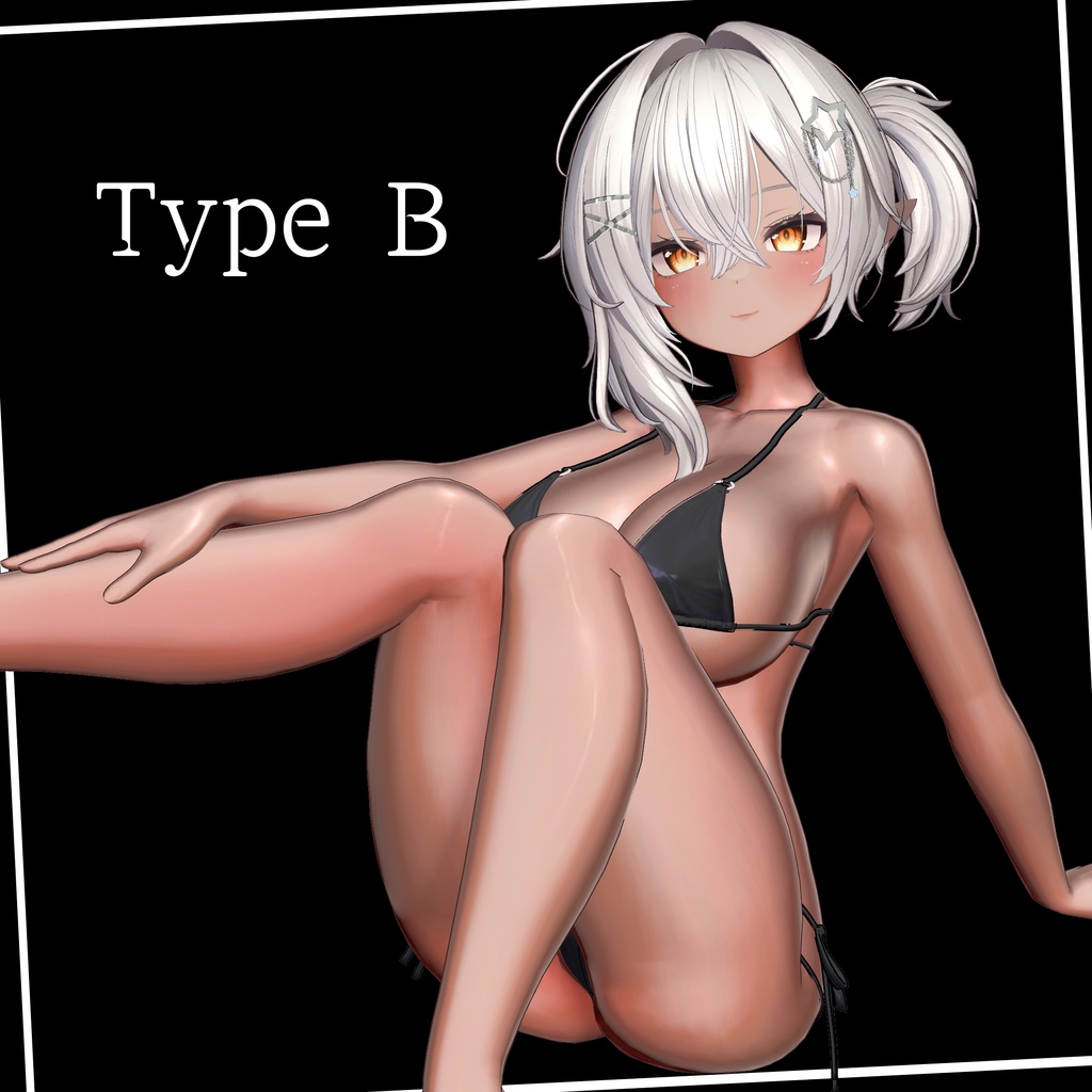 褐色肌マテリアル -Shiny Tan Material-【liltoon対応】