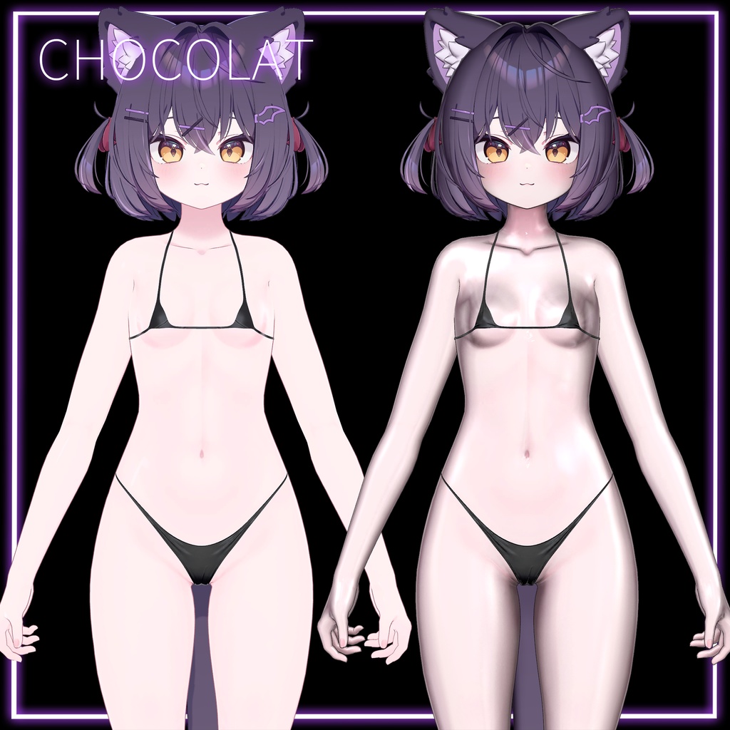 【セール中】背徳の艶肌マテリアル+髪や服に使えるliltoonプリセット