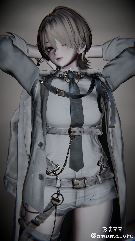 ✨Vket限定50%OFF✨背徳の艶肌マテリアル+髪や服に使えるliltoonプリセット