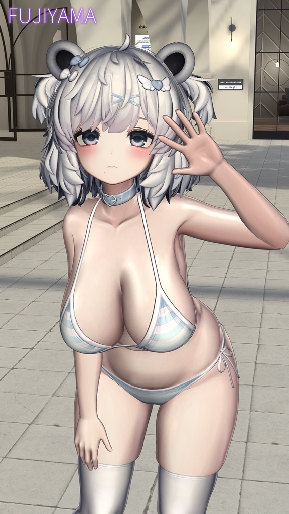 背徳の艶肌マテリアル+髪や服に使えるliltoonプリセット