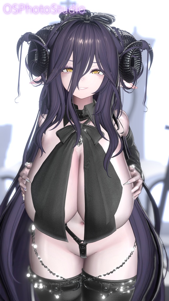 【セール中】背徳の艶肌マテリアル+髪や服に使えるliltoonプリセット