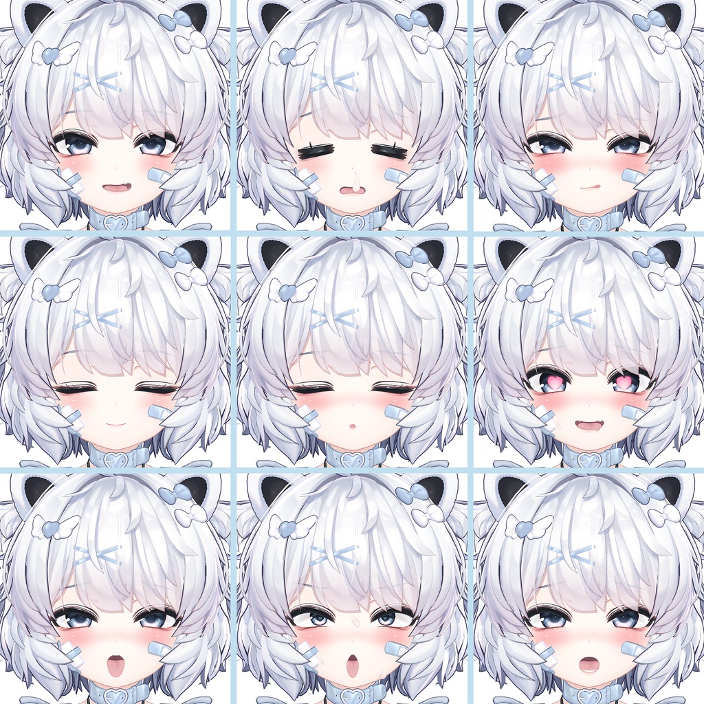 クマリメスガキPrefab+表情アニメーション27種