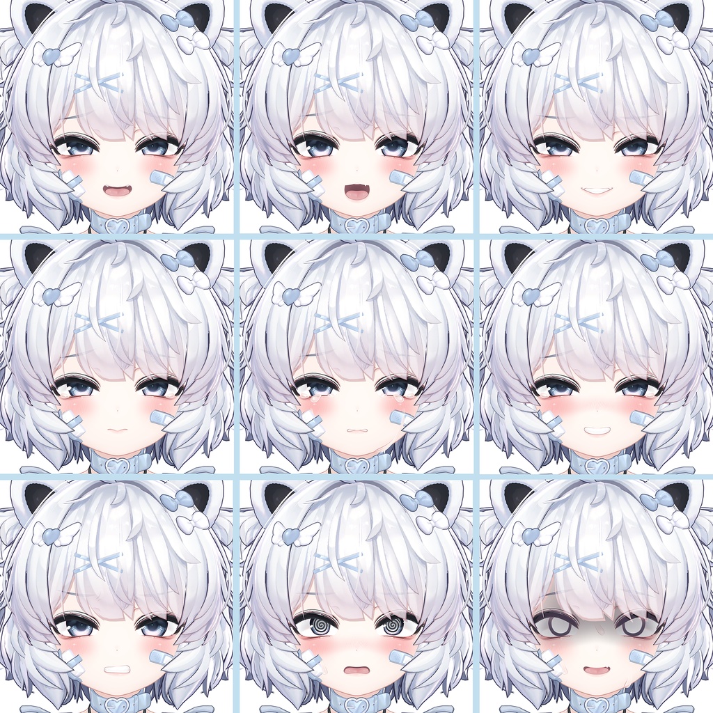 クマリメスガキPrefab+表情アニメーション27種