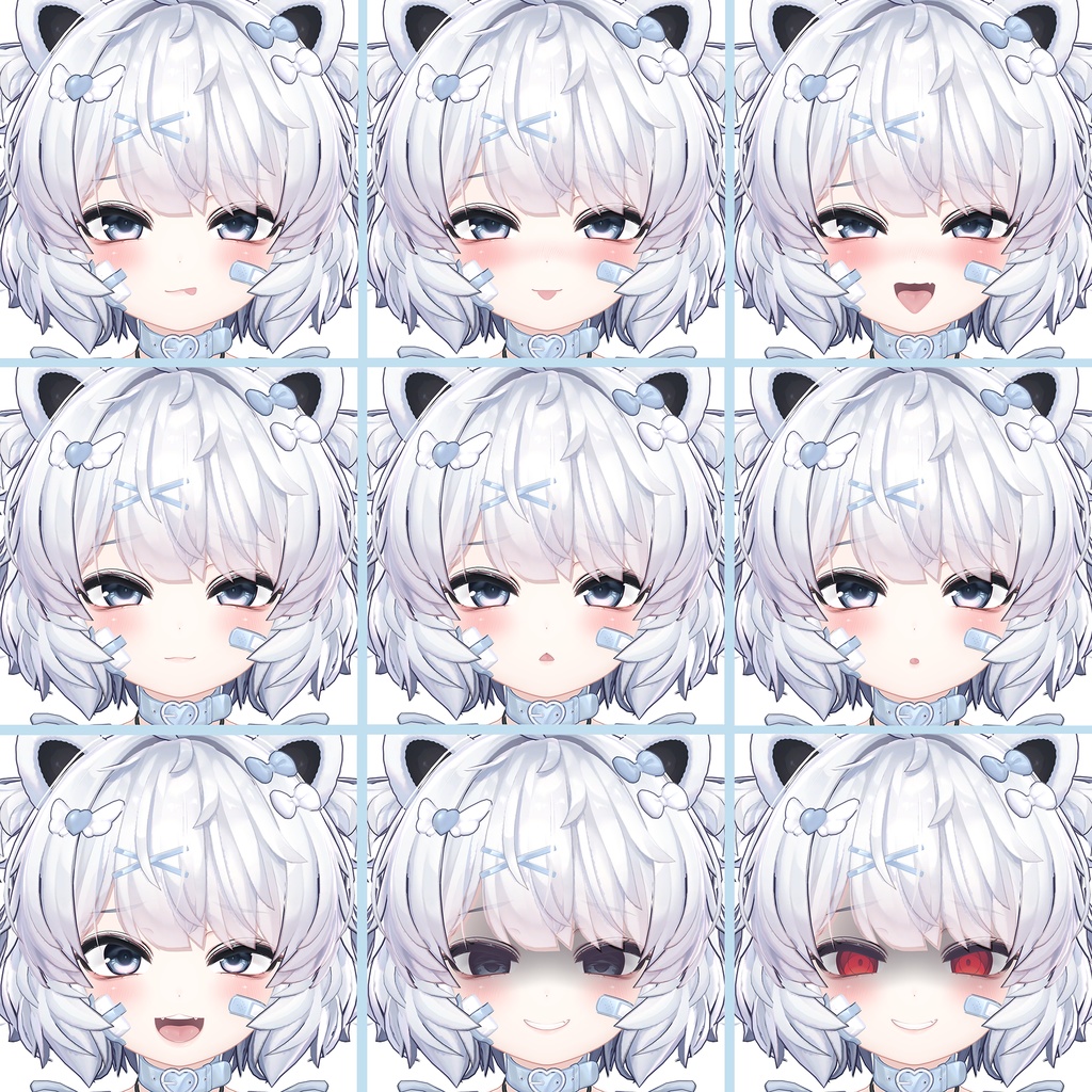 クマリメスガキPrefab+表情アニメーション27種