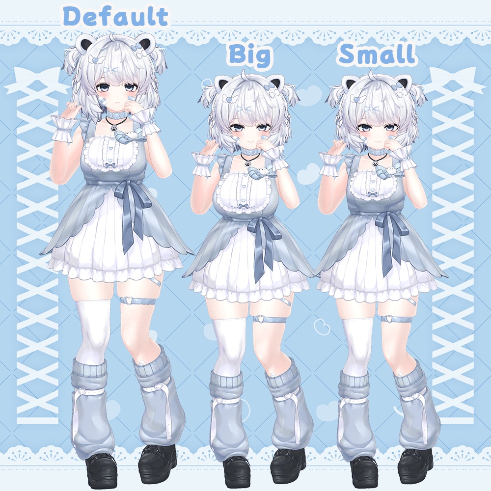 クマリメスガキPrefab+表情アニメーション27種