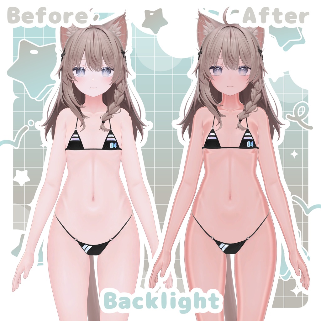 ⭐SALE⭐【汎用】2.5次元肌マテリアル liltoonプリセット