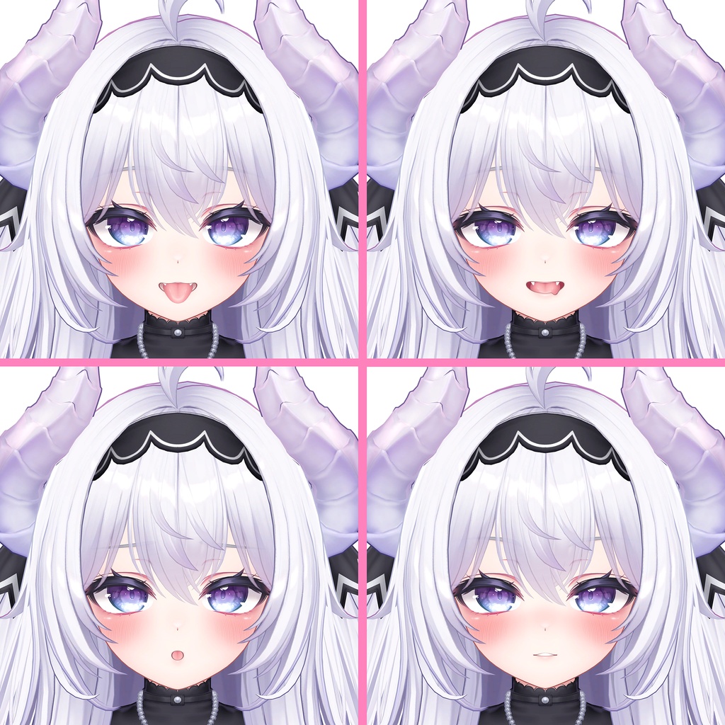 ⭐SALE⭐【愛莉専用】かわいい表情セット 24種【Face Animation】