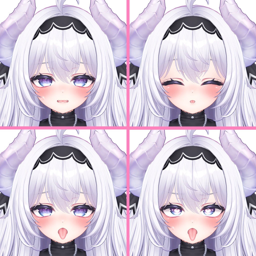 ⭐SALE⭐【愛莉専用】かわいい表情セット 24種【Face Animation】