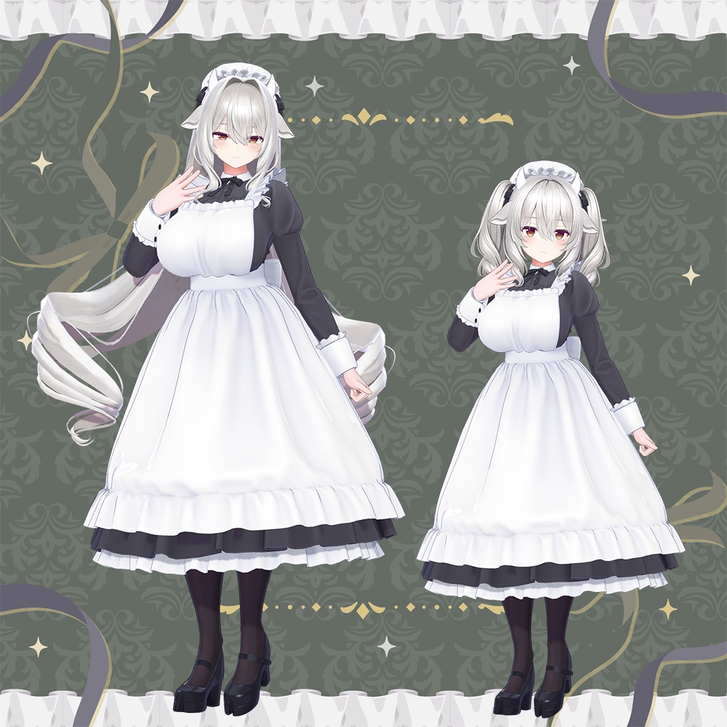 ⭐SALE⭐ミルティナお姉さんPrefab+表情アニメーション9種