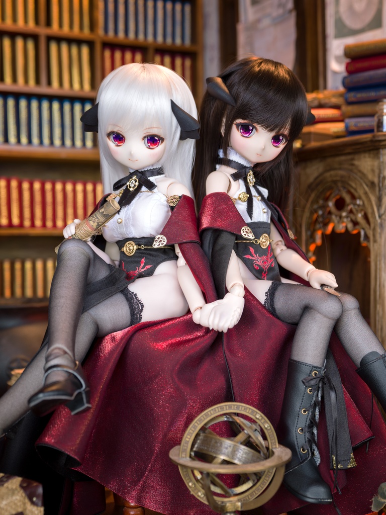 ダークメイジ MDD衣装セット(S、M、L胸) 販売終了