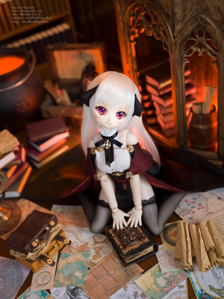 ダークメイジ MDD衣装セット(S、M、L胸) 販売終了