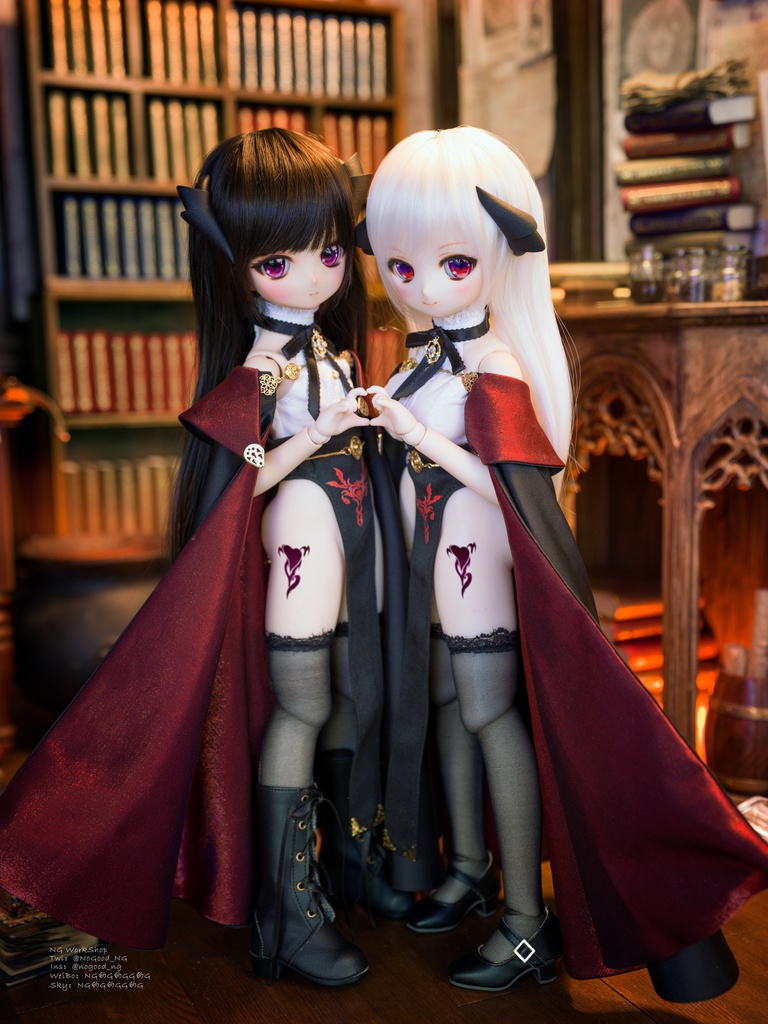 ダークメイジ MDD衣装セット(S、M、L胸) 販売終了