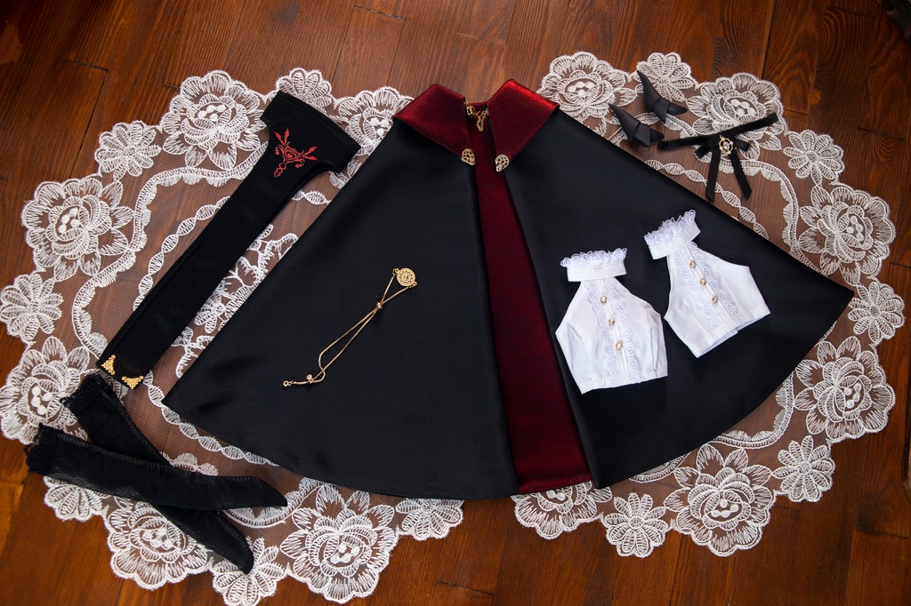 ダークメイジ MDD衣装セット(S、M、L胸) 販売終了