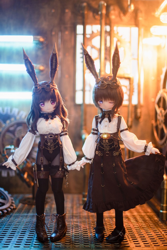 スチームバニー MDD衣装セット(S、L、L plus胸)