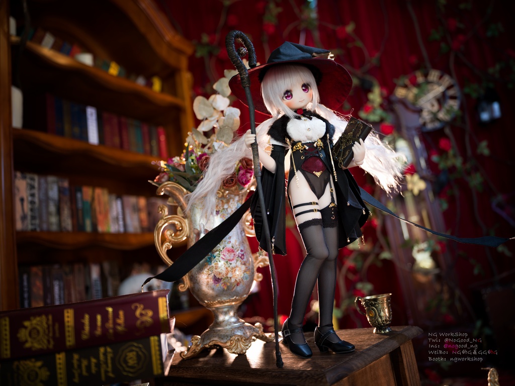 クロ魔女 MDD衣装セット(S、L、L plus胸)販売終了