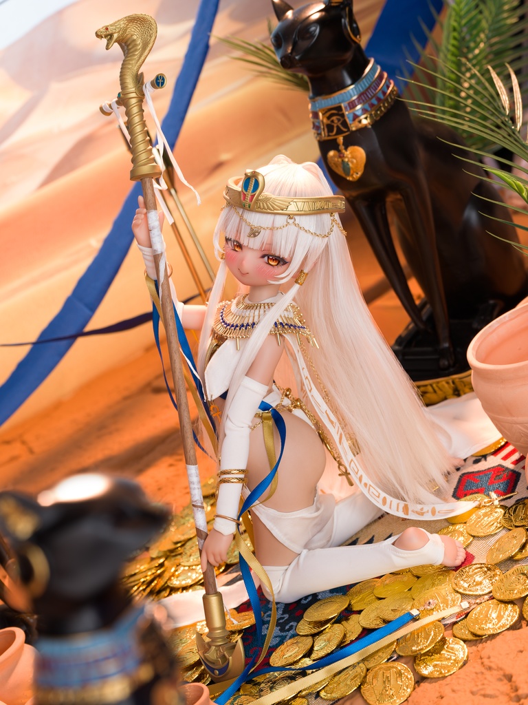 砂海の帝姫(黒月/白日)MDD衣装セット (ベースボディ、もちあしベースボディ、S・M・M+・L・L+胸パーツ共通)