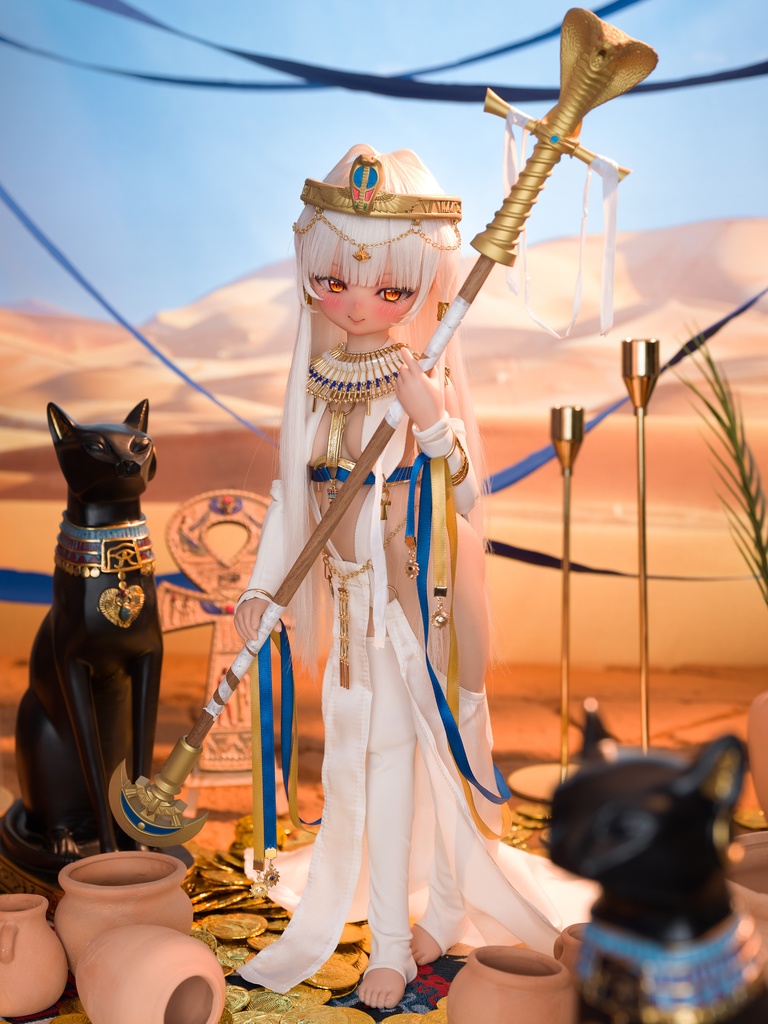 砂海の帝姫(黒月/白日)MDD衣装セット (ベースボディ、もちあしベースボディ、S・M・M+・L・L+胸パーツ共通)